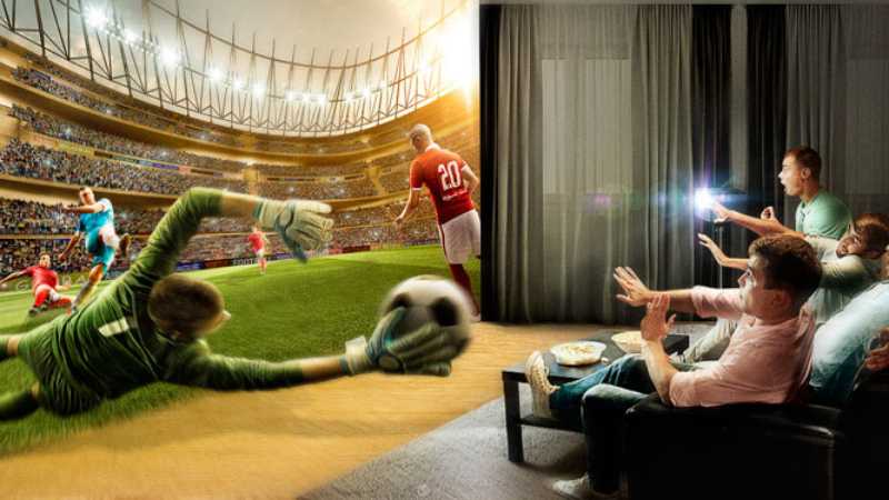 Photoshop合成VR为主题的足球宣传海报